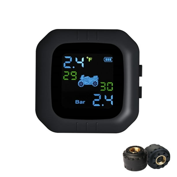 Wireless TPMS Tire Pressure Monitor System Motorcycle Tyre Diagnostic Tools Kit